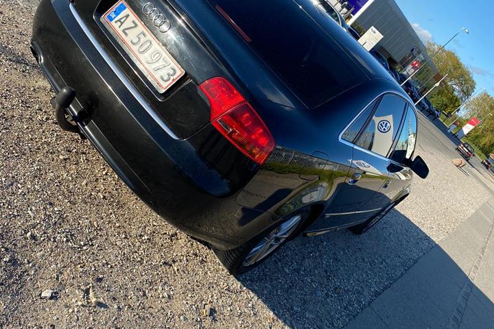 Sort Audi A4 fra 2007