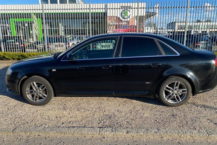 Sort Audi A4 fra 2007