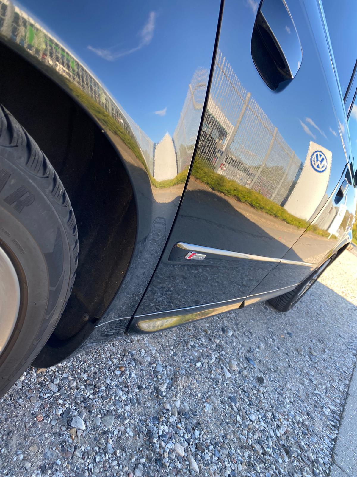 Sort Audi A4 fra 2007