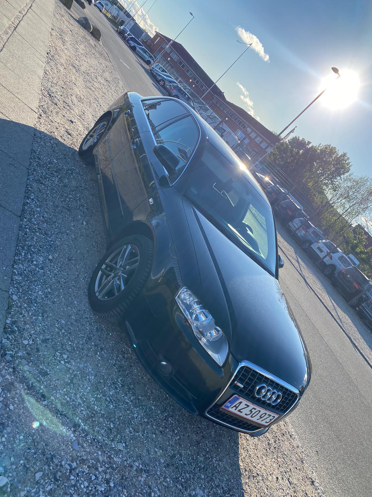 Sort Audi A4 fra 2007