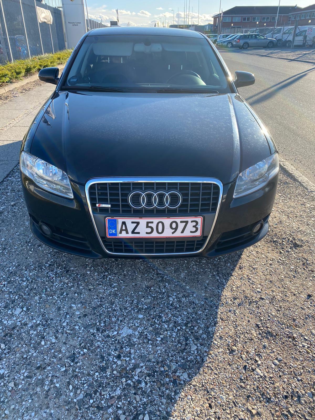 Sort Audi A4 fra 2007