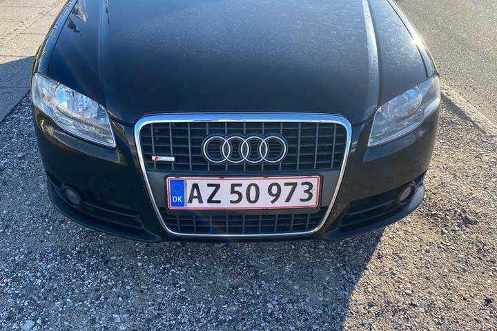Sort Audi A4 fra 2007