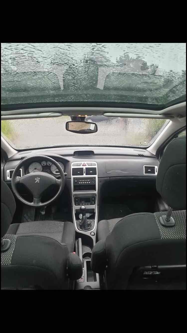 Sølv Peugeot 307 fra 2008