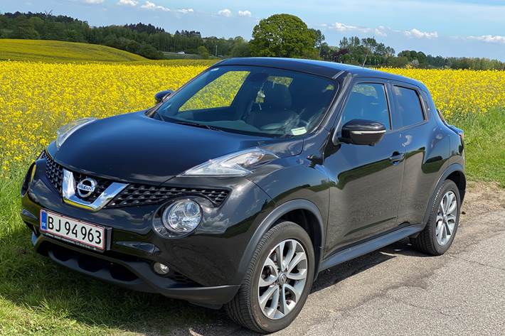 Sort Nissan Juke fra 2017