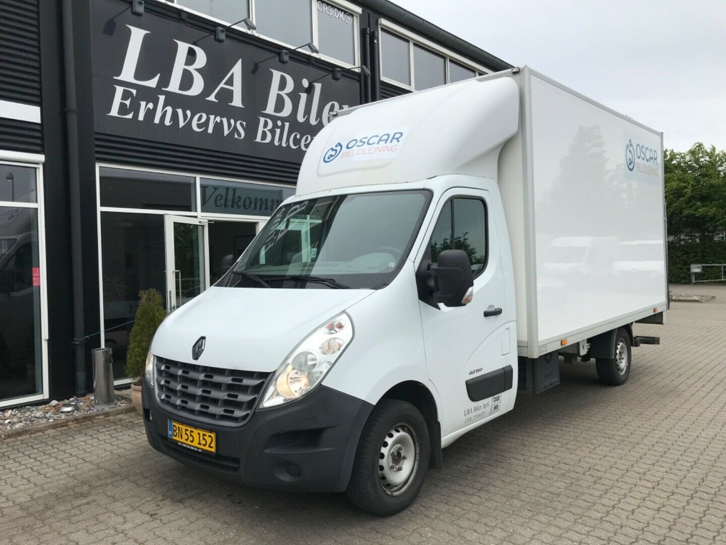 Hvid Renault Master III T35 fra 2014