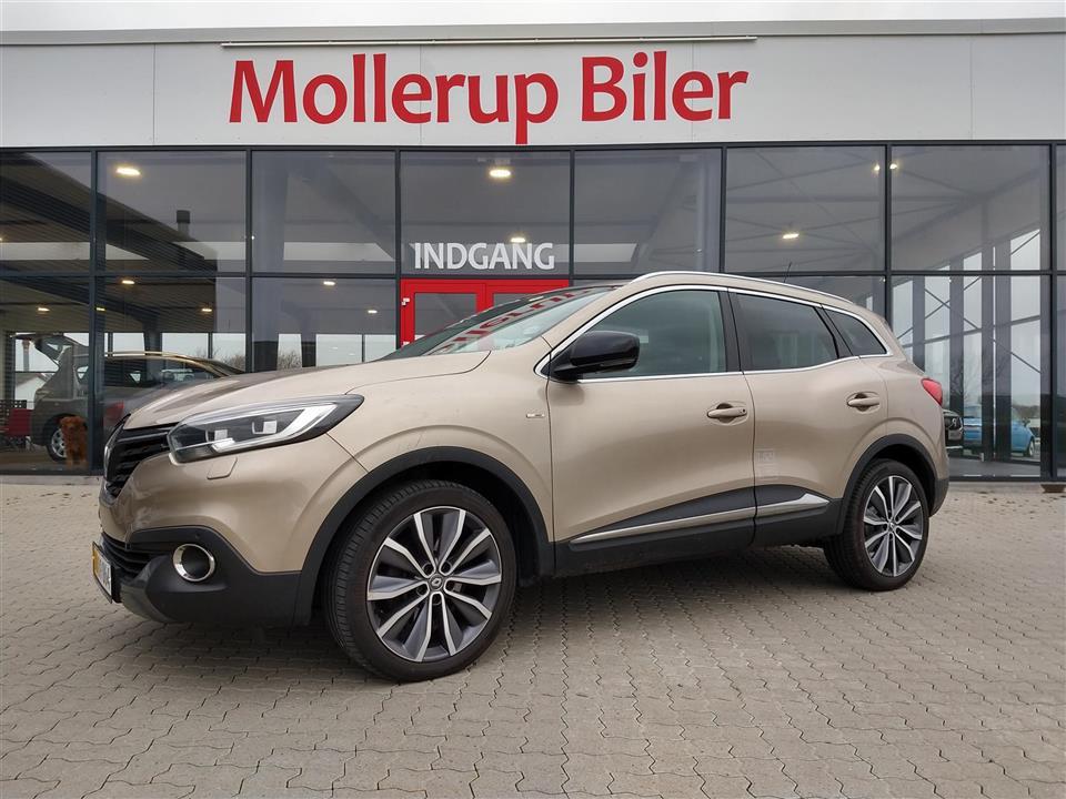 Grå Renault Kadjar fra 2015