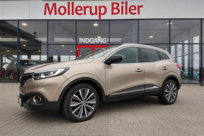 Grå Renault Kadjar fra 2015