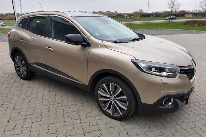 Grå Renault Kadjar fra 2015