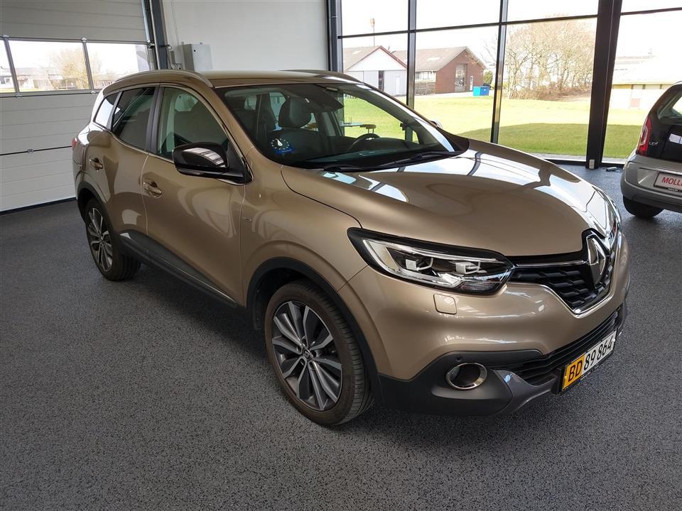 Grå Renault Kadjar fra 2015