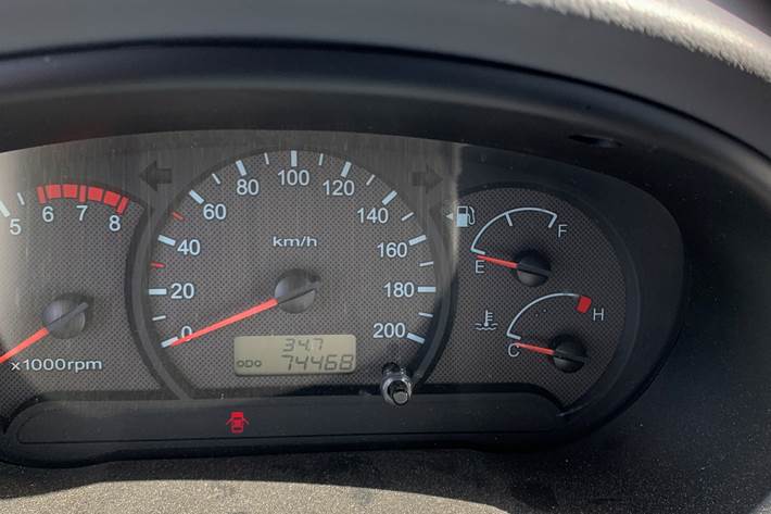 Grøn Hyundai Accent fra 2022