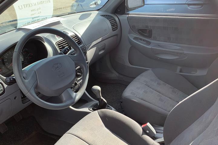 Grøn Hyundai Accent fra 2022