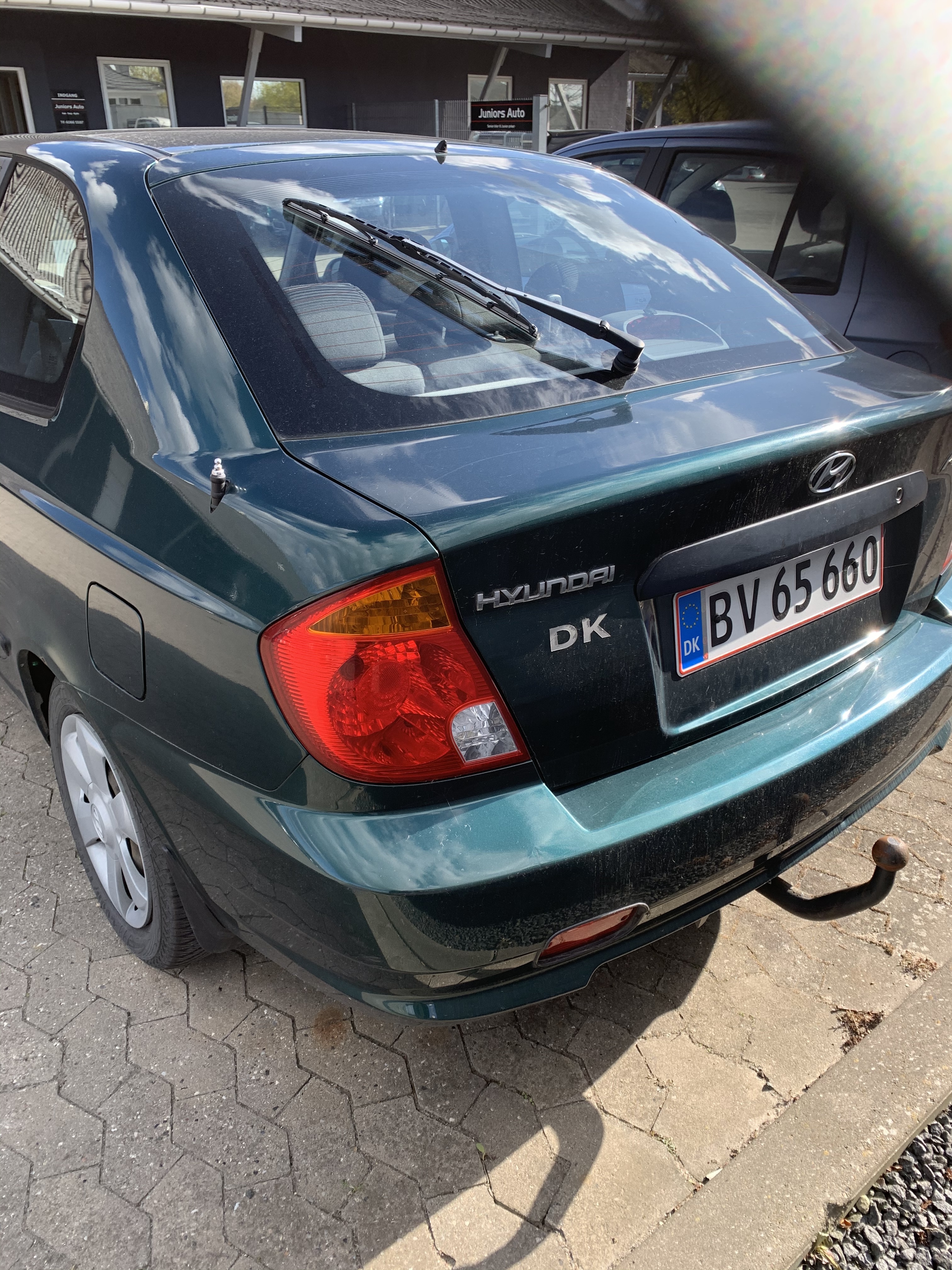 Grøn Hyundai Accent fra 2022