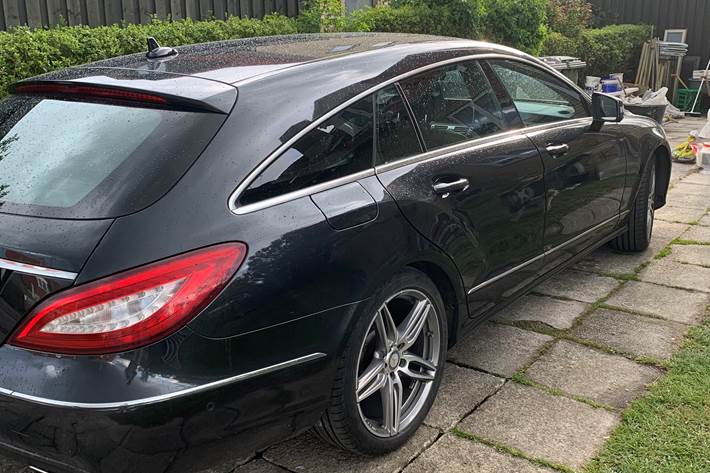 Sort Mercedes CLS220 d fra 2022
