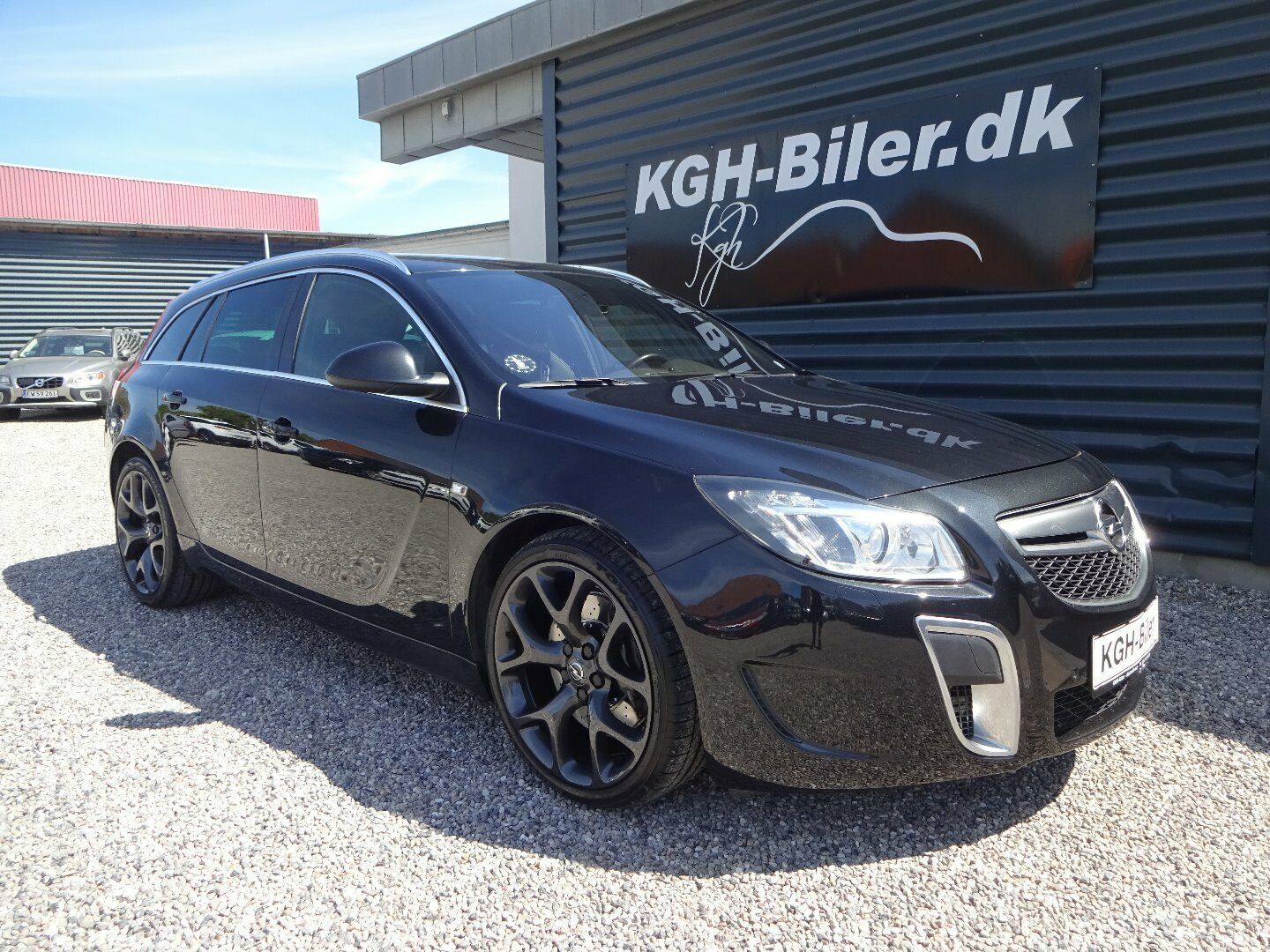 Grå Opel Insignia fra 2013