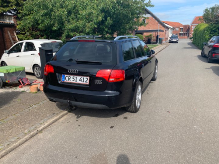 Sort Audi A4 fra 2005