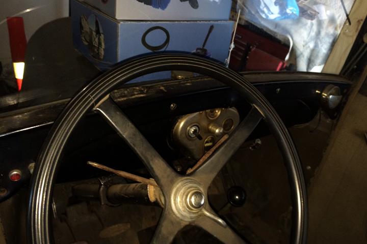 Blå Ford A fra 1929