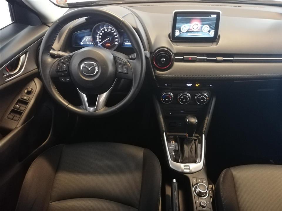 Blå Mazda CX-3 fra 2016