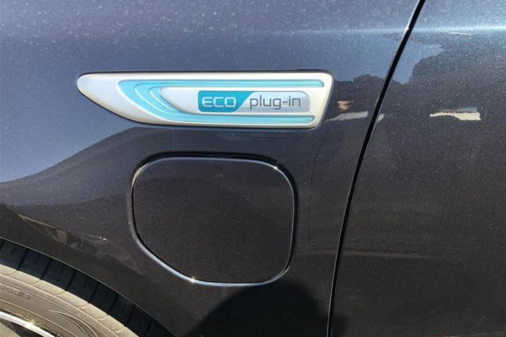 Blå Kia Optima fra 2020