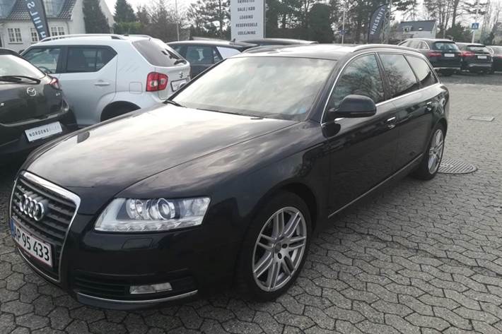 Sort Audi A6 fra 2011