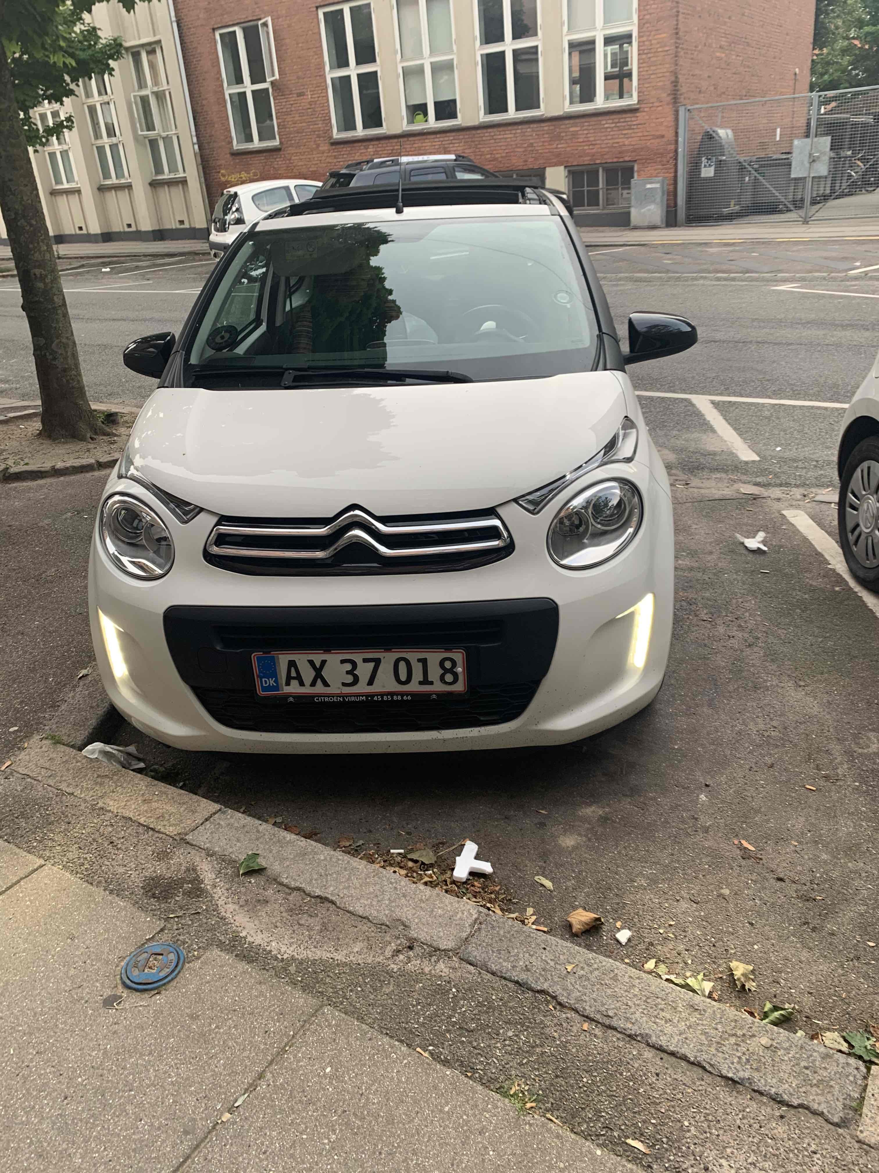 Hvid Citroën C1 fra 2015