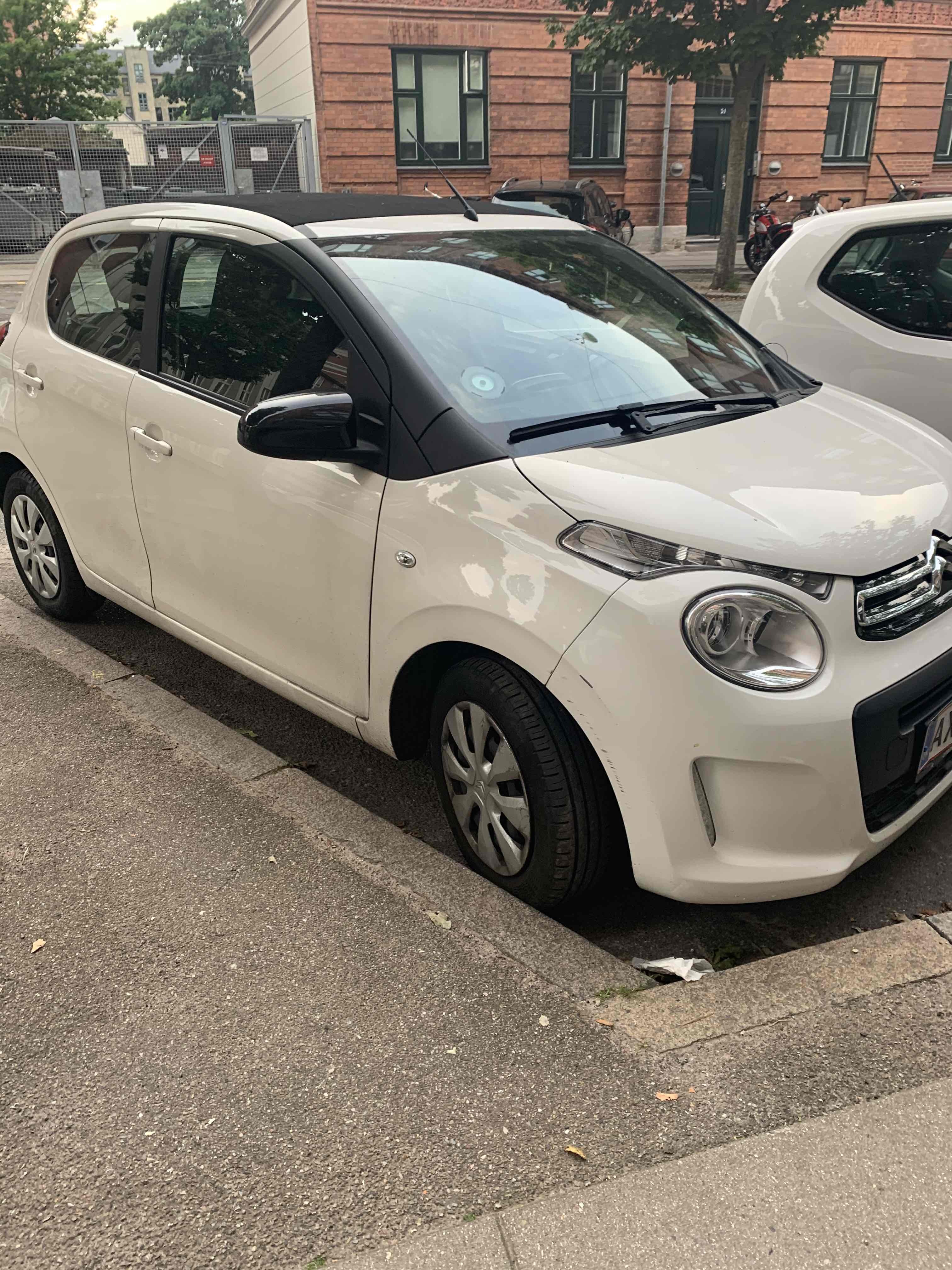 Hvid Citroën C1 fra 2015