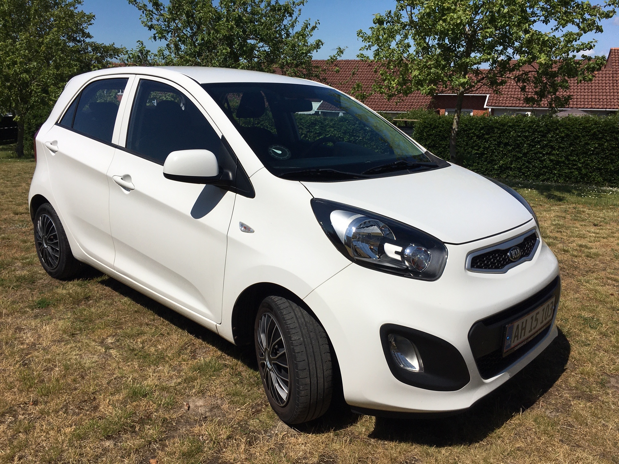 Hvid Kia Picanto fra 2013