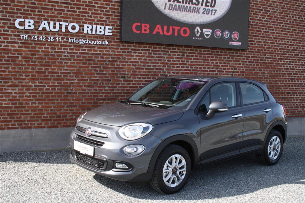 Grå Fiat 500X fra 2018