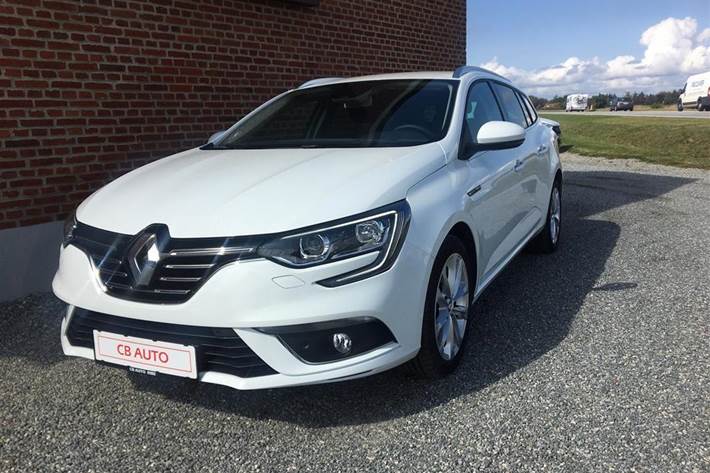 Hvid Renault Mégane fra 2019