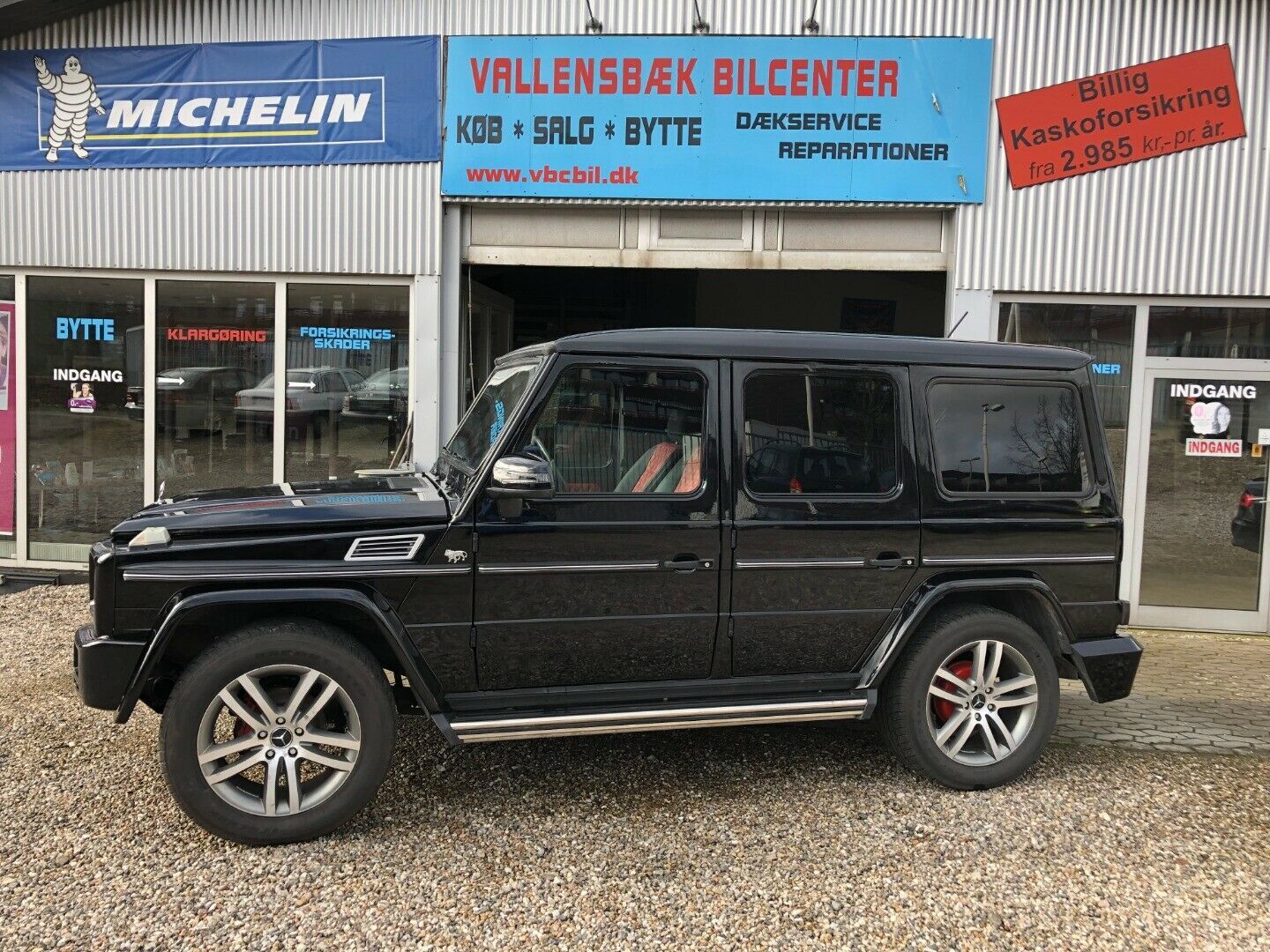 Sort Mercedes GD300 fra 1986