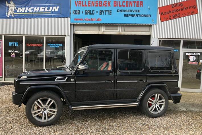 Sort Mercedes GD300 fra 1986