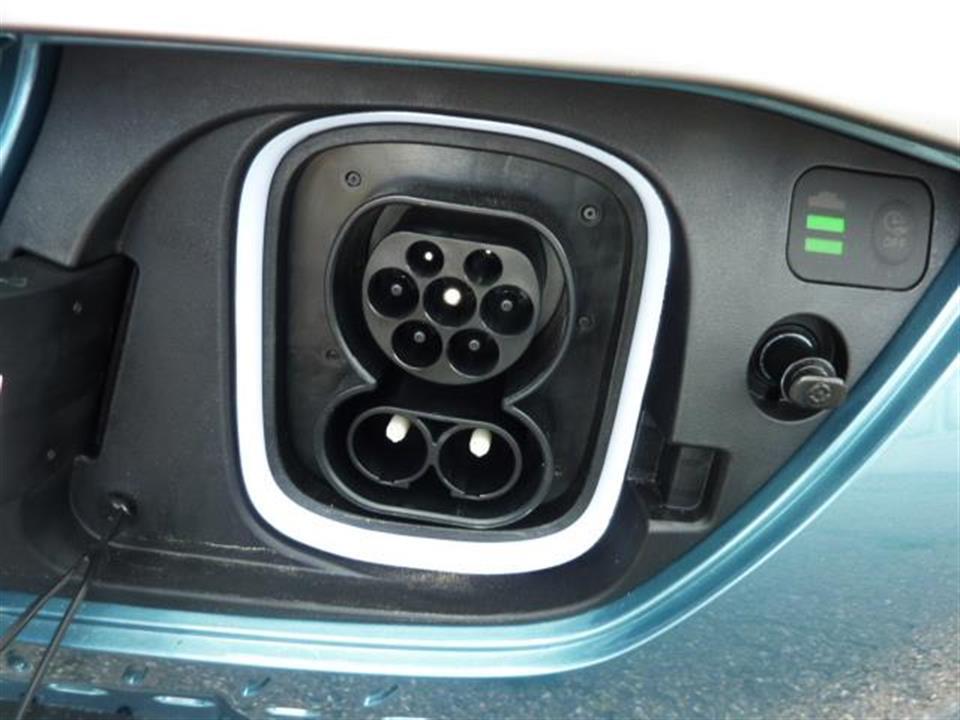 Blå Hyundai Kona fra 2020