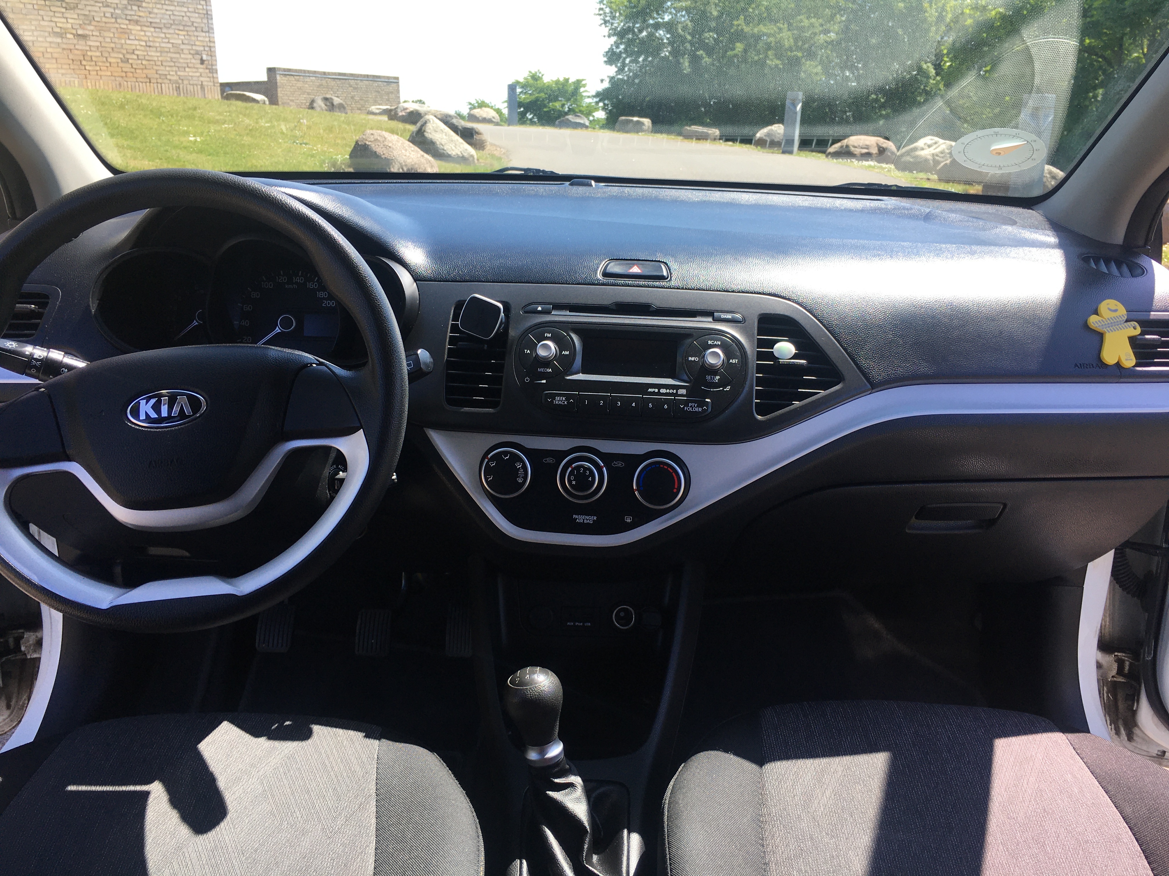 Hvid Kia Picanto fra 2013