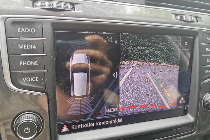 Hvid VW e-Golf VII fra 2016