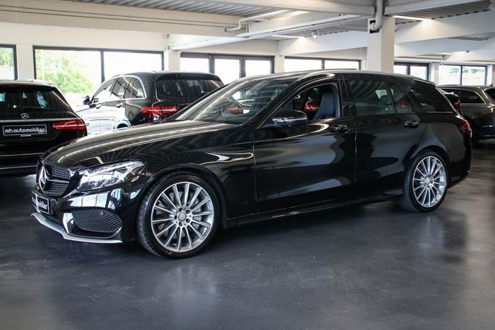 Grå Mercedes C450 fra 2016