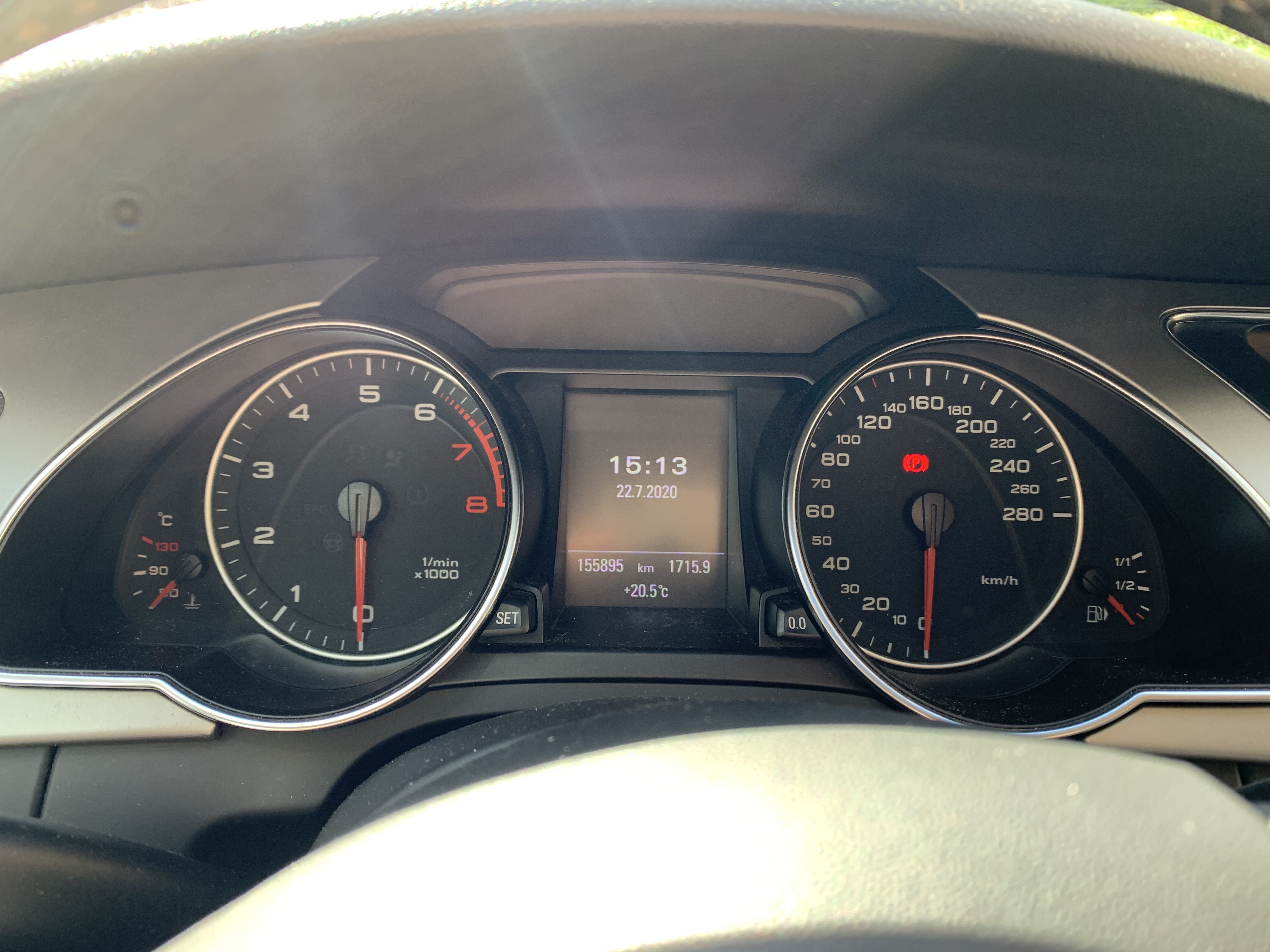 Sølv Audi A5 Sportback fra 2010
