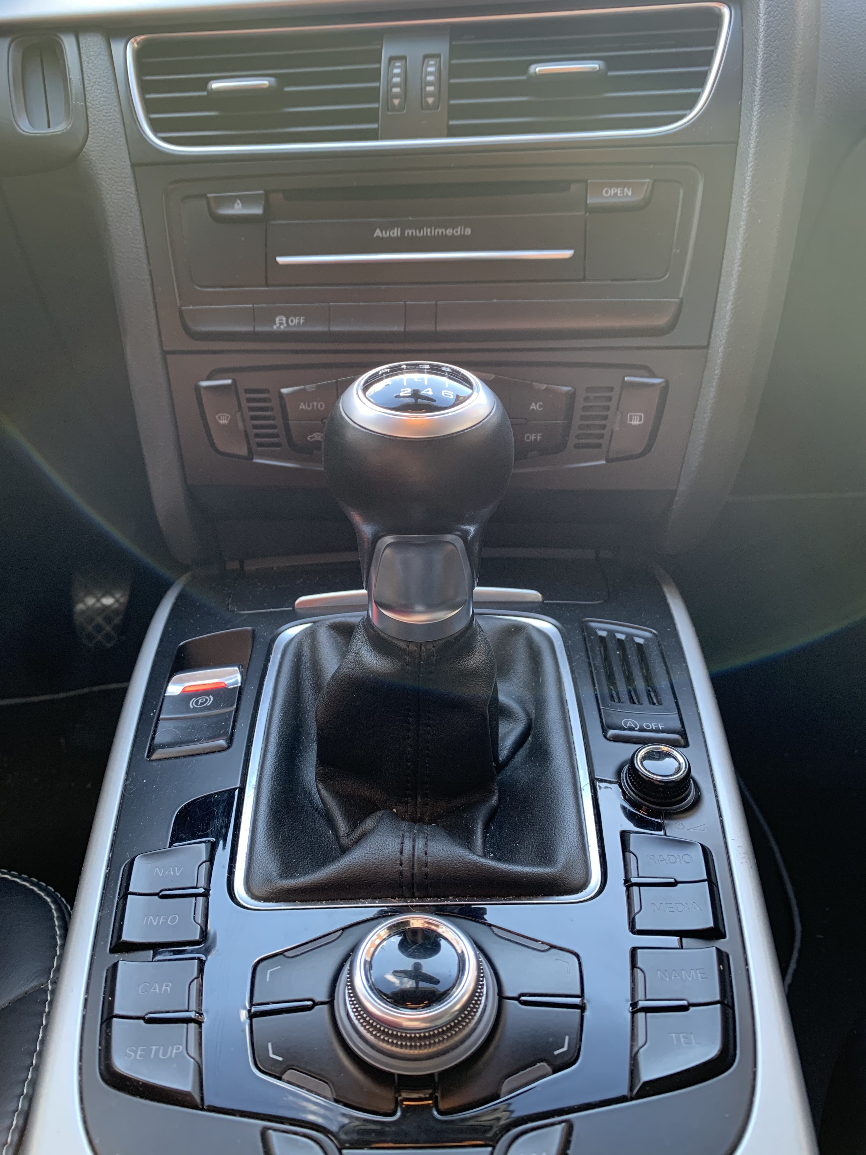 Sølv Audi A5 Sportback fra 2010