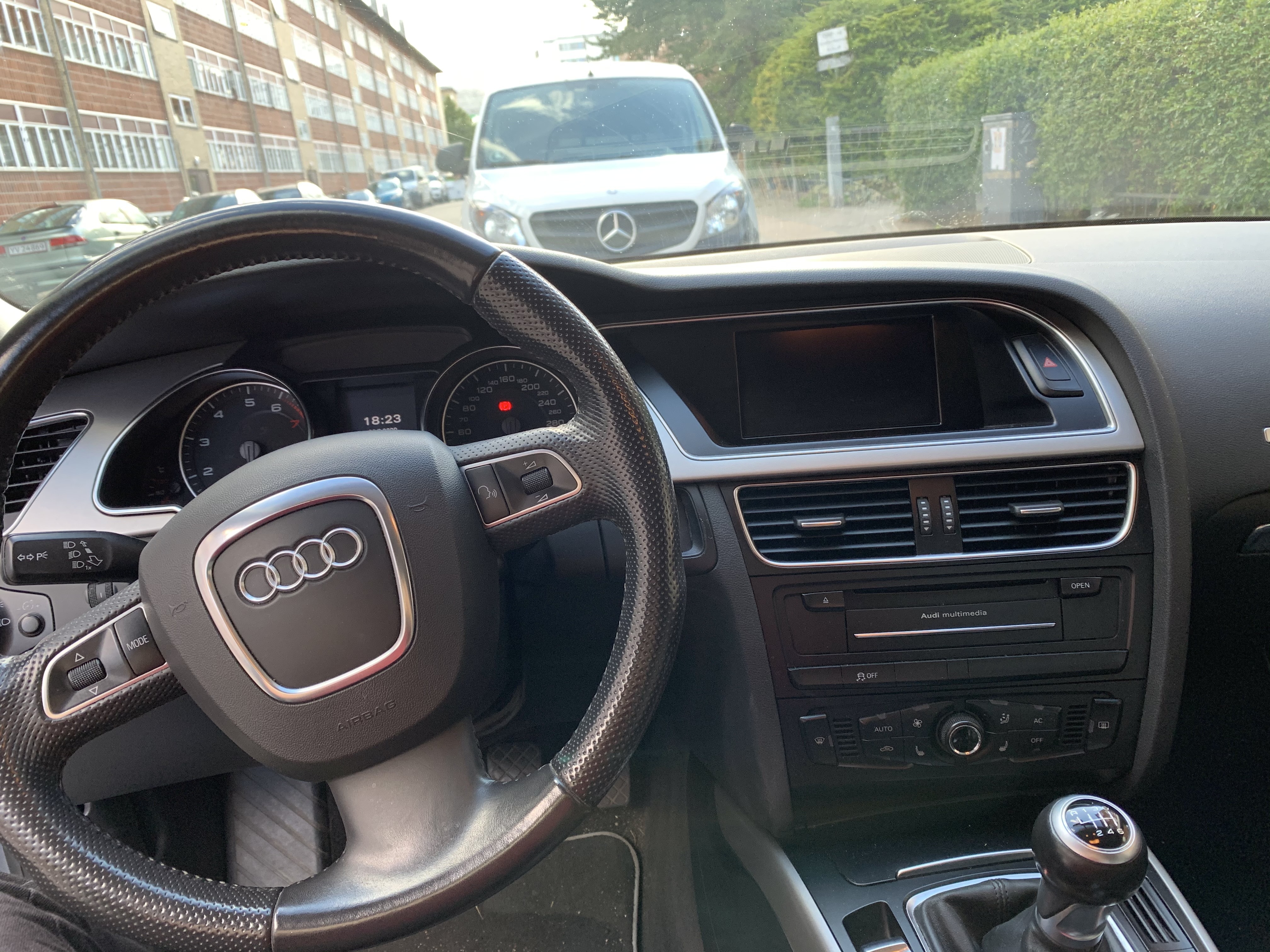 Sølv Audi A5 Sportback fra 2010