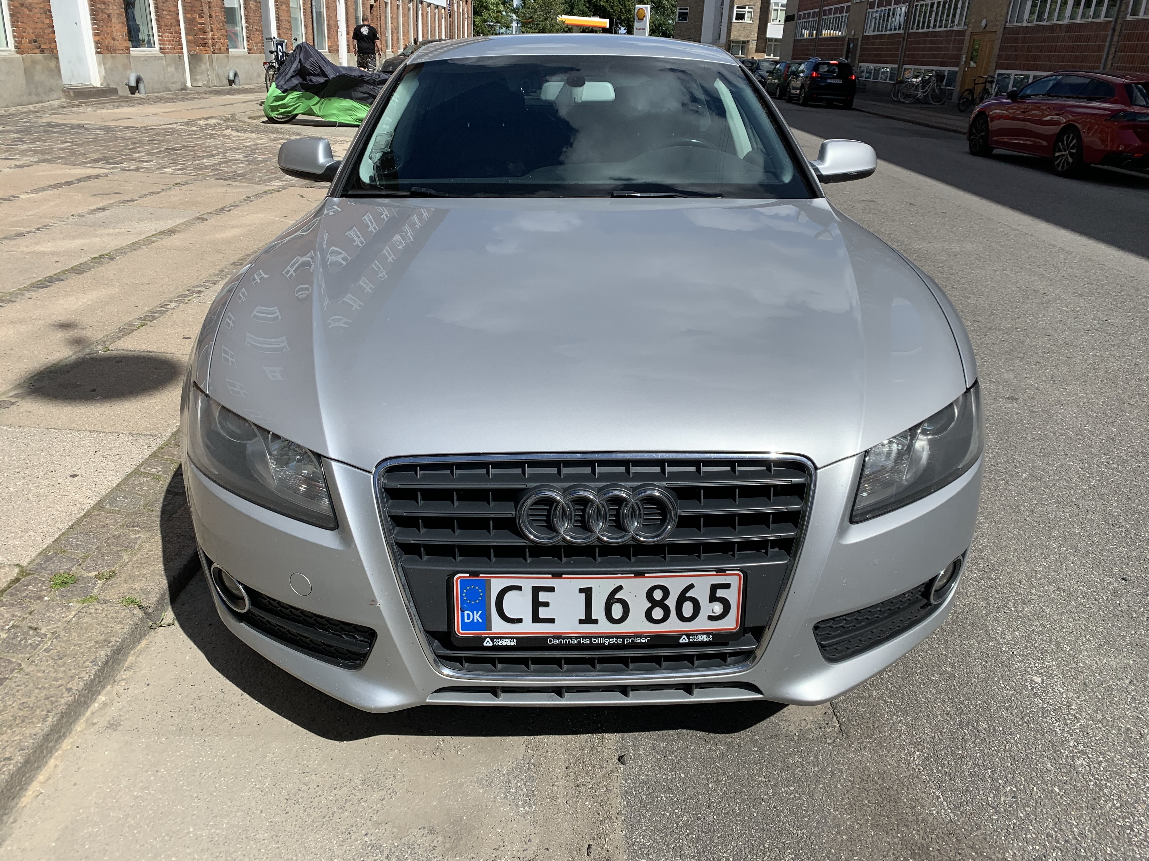 Sølv Audi A5 Sportback fra 2010