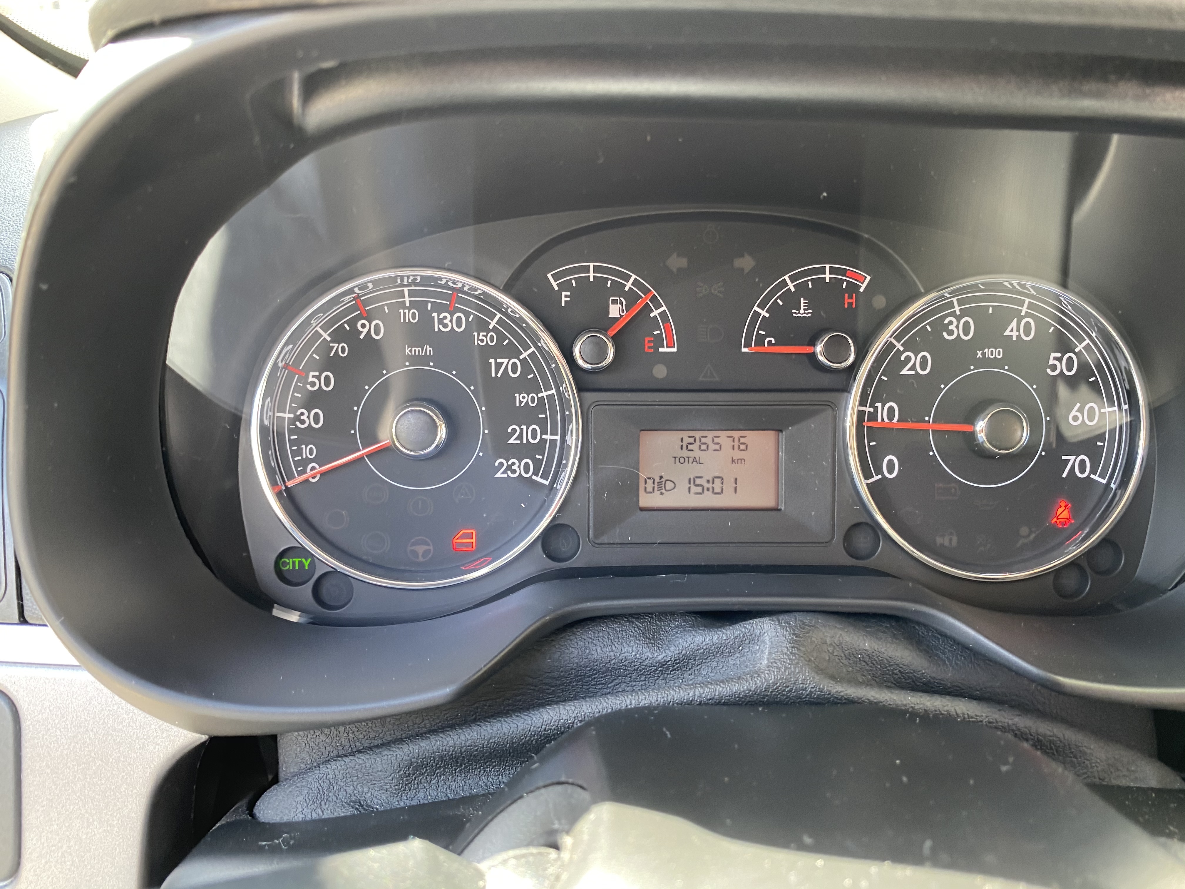 Sort Fiat Punto fra 2012