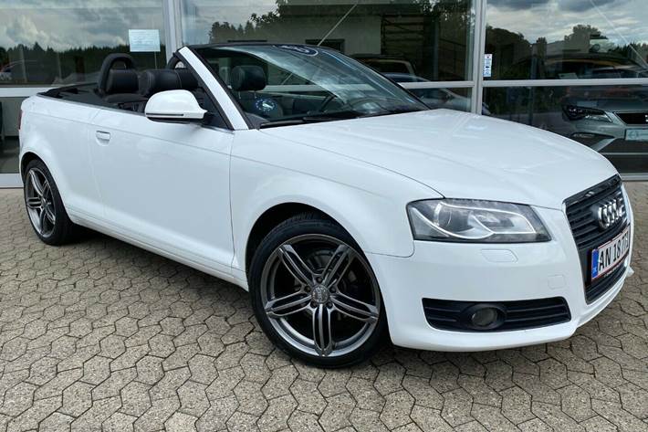 Grå Audi A3 fra 2008