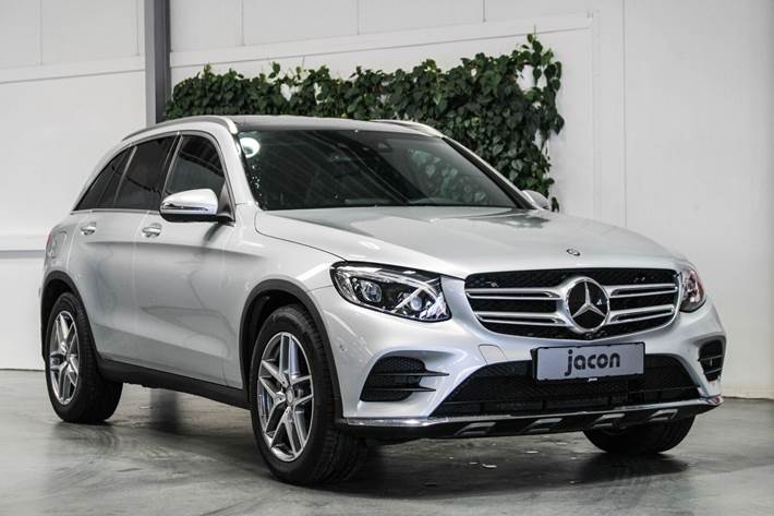 Grå Mercedes GLC250 d fra 2016