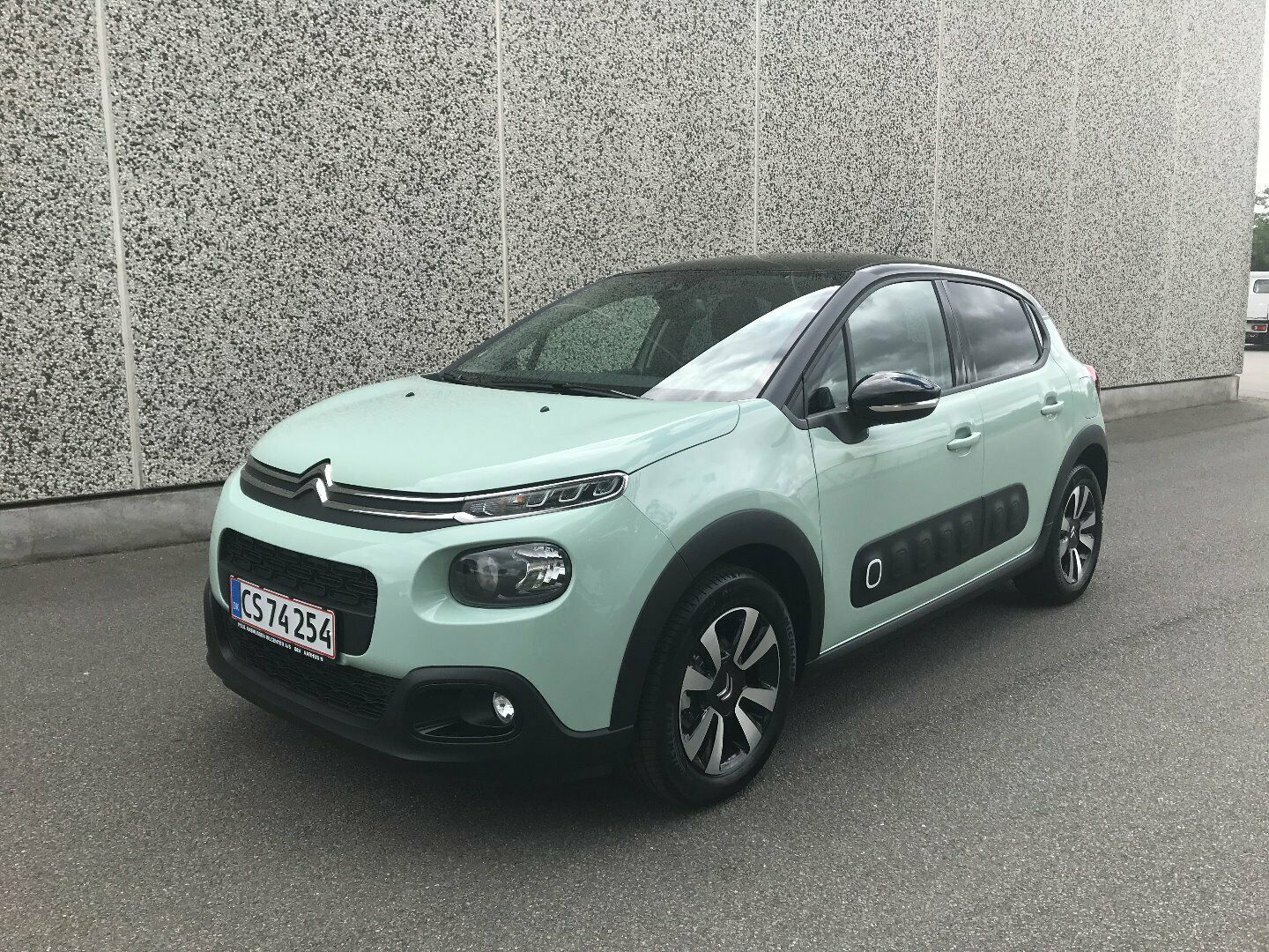 Grøn Citroën C3 fra 2020