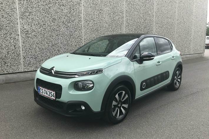 Grøn Citroën C3 fra 2020