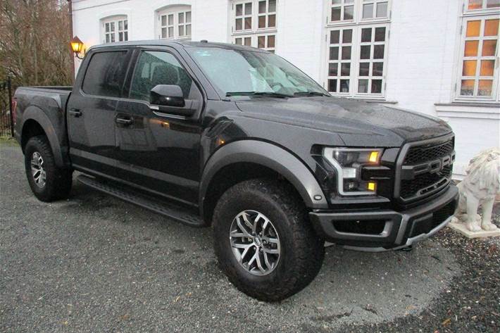 Sort Ford F-150 fra 2018