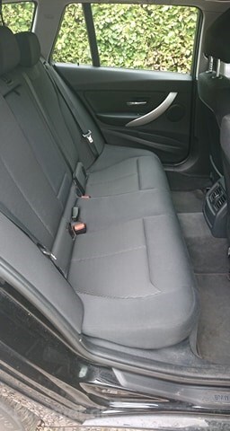 Sort BMW 316d fra 2013