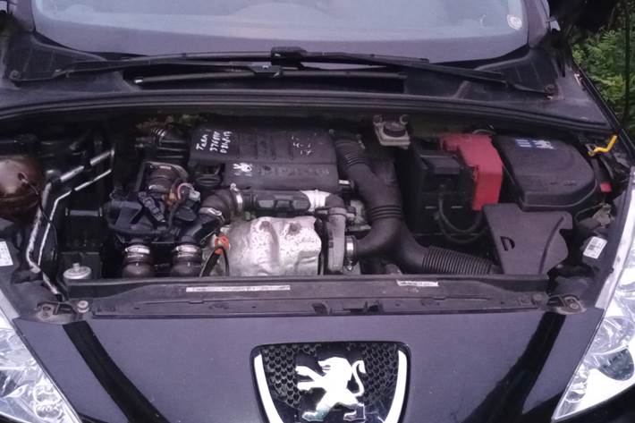 Sort Peugeot 308 fra 2008
