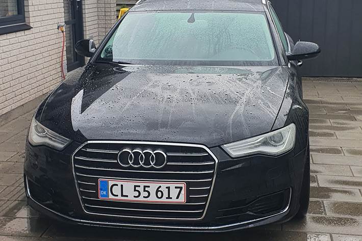 Sort Audi A6 fra 2016