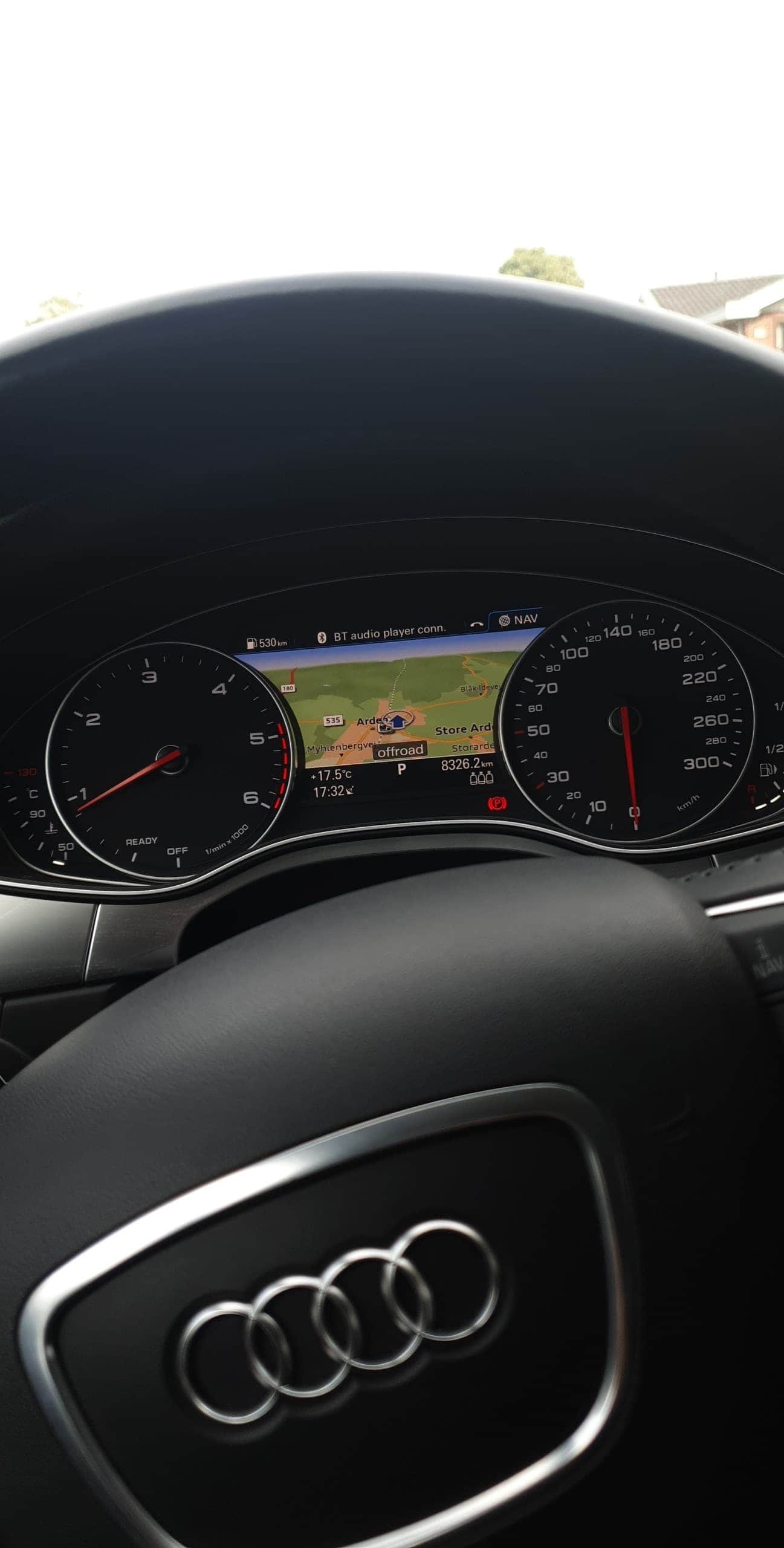 Sort Audi A6 fra 2016