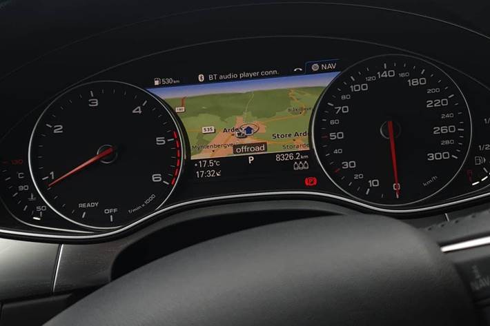 Sort Audi A6 fra 2016