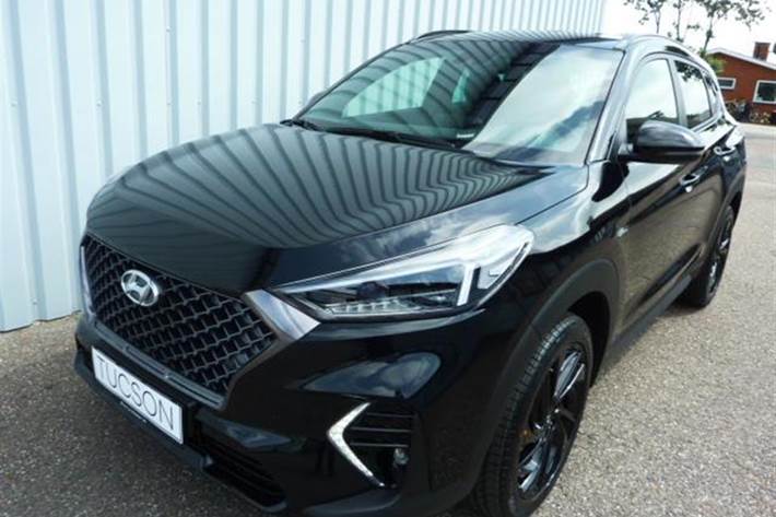 Sort Hyundai Tucson fra 2020